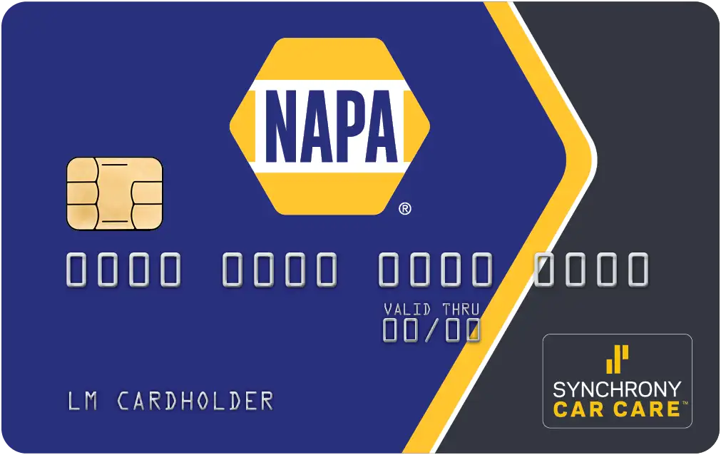 We Offer NAPA EASYPAY FINANCING