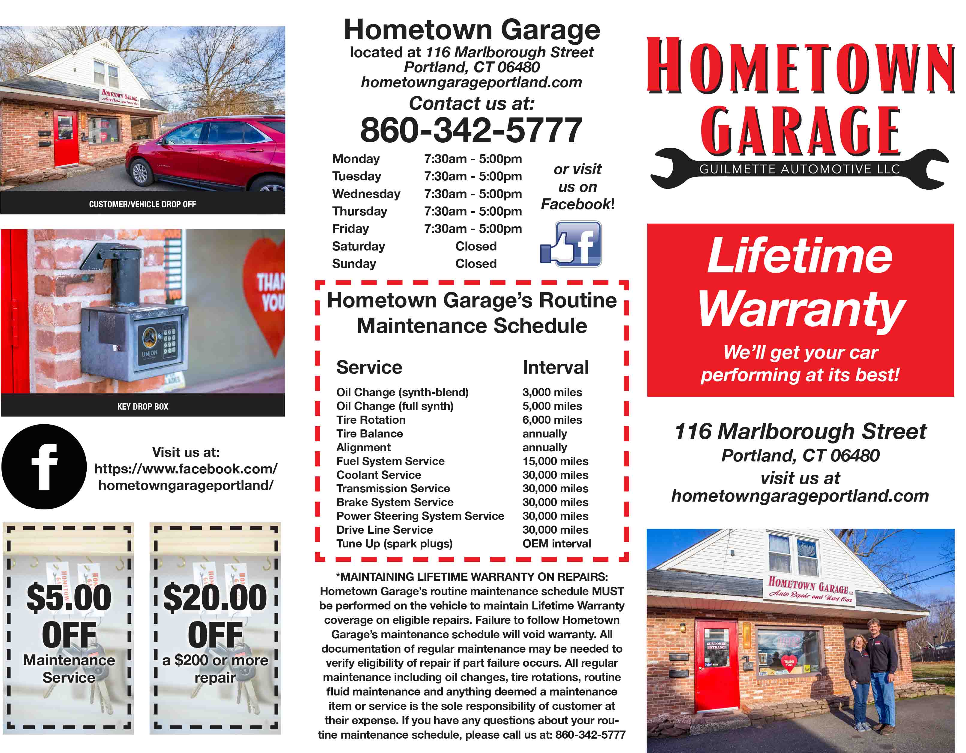 Lifetime Warranty Lifetime Warranty